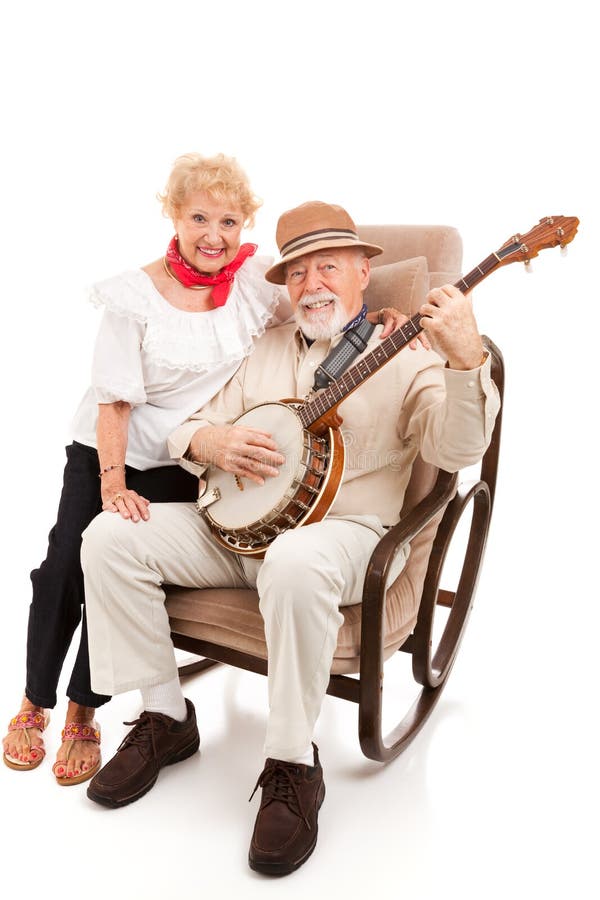 countrymusikpensionärer arkivfoto countrymusikpensionärer arkivfoto