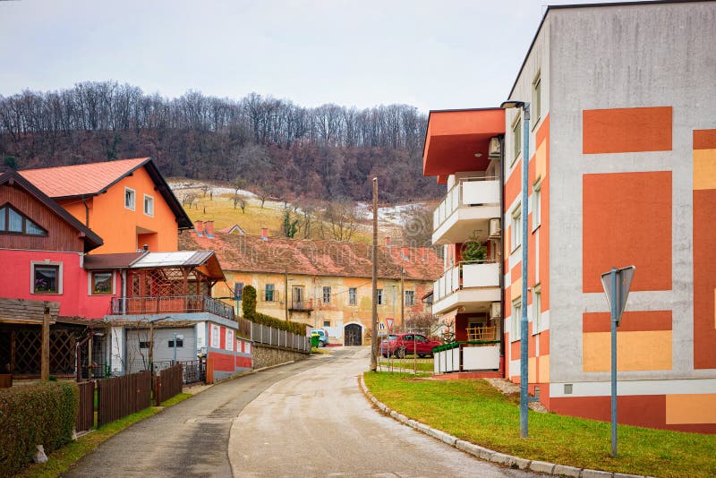 Countryside house view for lifestyle design of Maribor Slovenia