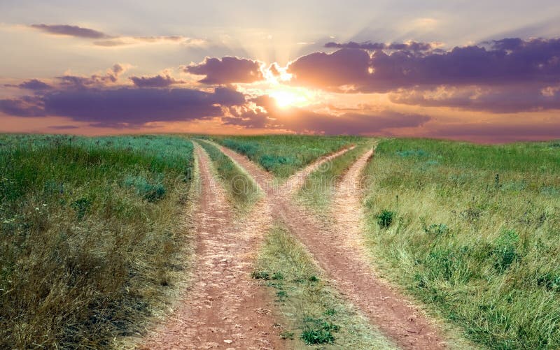 Countryside road royalty free stock photos Countryside road royalty free stock photos