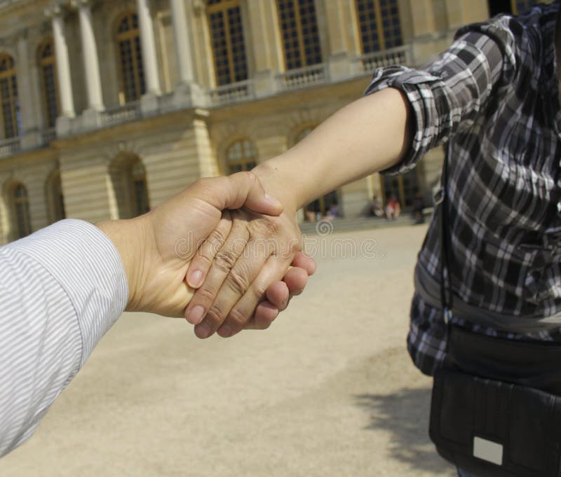 Coup de main photo stock Coup de main photo stock