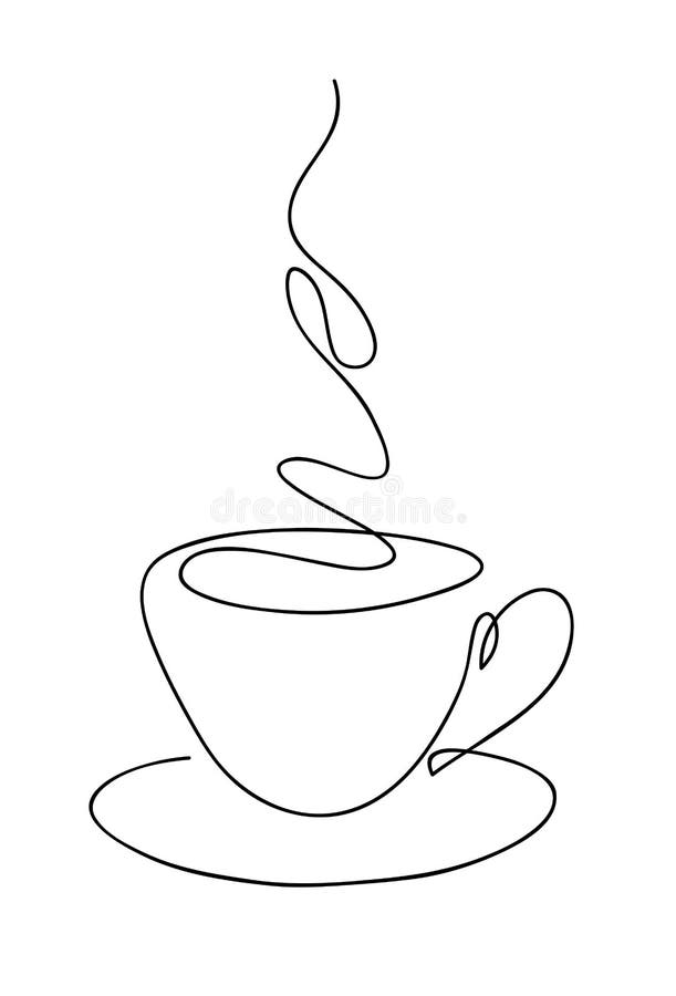 Résultat de recherche d'images pour dessin tasse cafe noir et
