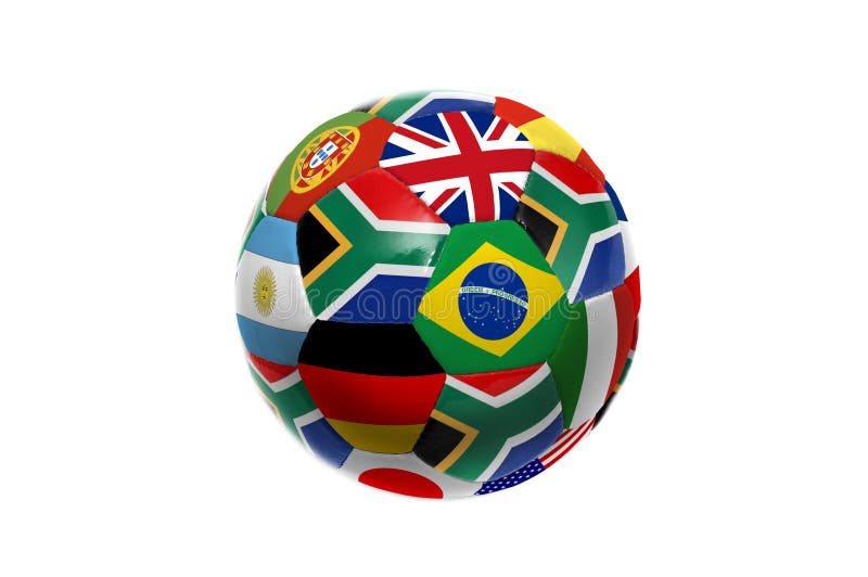 Ballon De Football De Qualité Pour La Coupe Du Monde D'Afrique Du Sud 2010 - Qualité Supérieure - Thermocollé - Coutures Sans Couture - Taille 5 - Poids Officiel - Cuir De