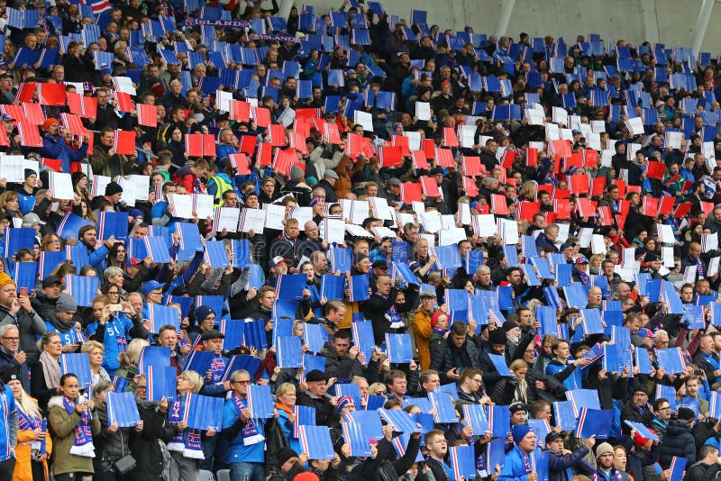 Coupe du monde 2018 qualifiant : L'Islande v Ukraine à Reykjavik
