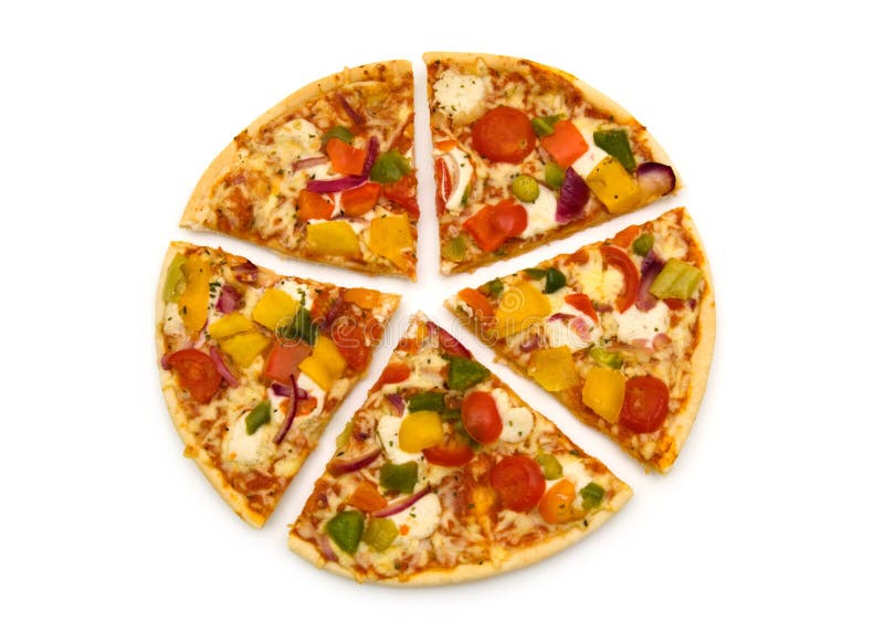 Coupez en tranches la pizza photo stock Coupez en tranches la pizza photo stock