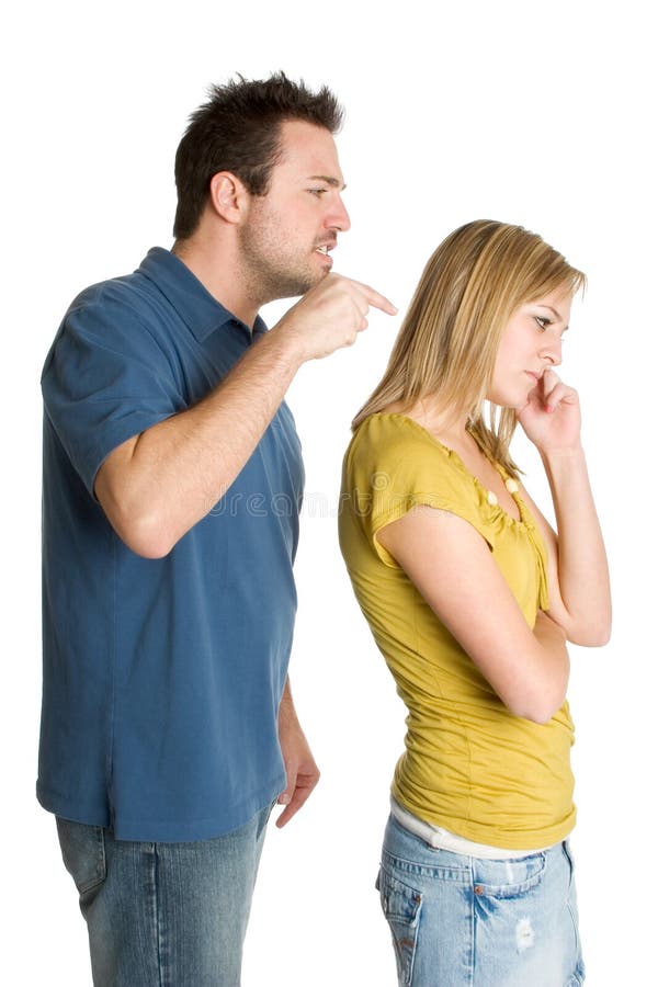 Couple Arguing royalty free stock images Couple Arguing royalty free stock images