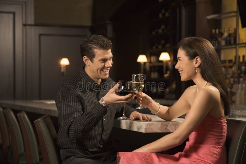 Couple at bar. stock photo. Image of 070214g0262, colour 2432060