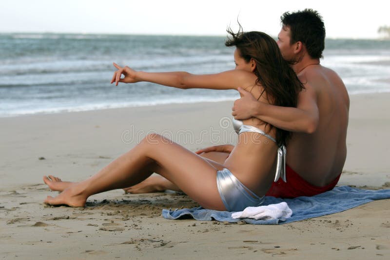 Couple at the beach