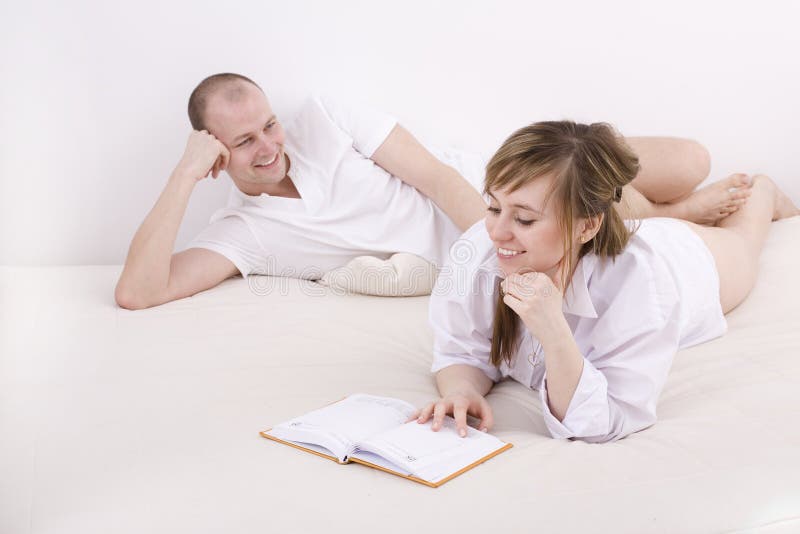 Couple in the bed