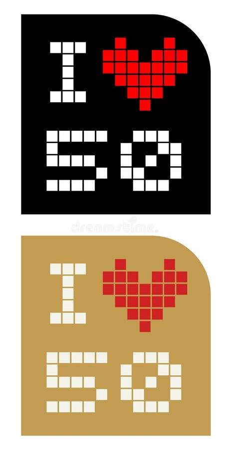 Couple card stock illustration