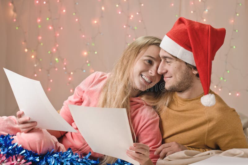 Couple christmas memories royalty free stock photos Couple christmas memories royalty free stock photos