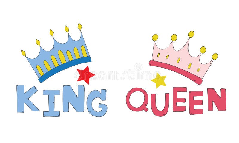 Shirt Design Queen King Stock Illustrations – 1,382 Shirt Design