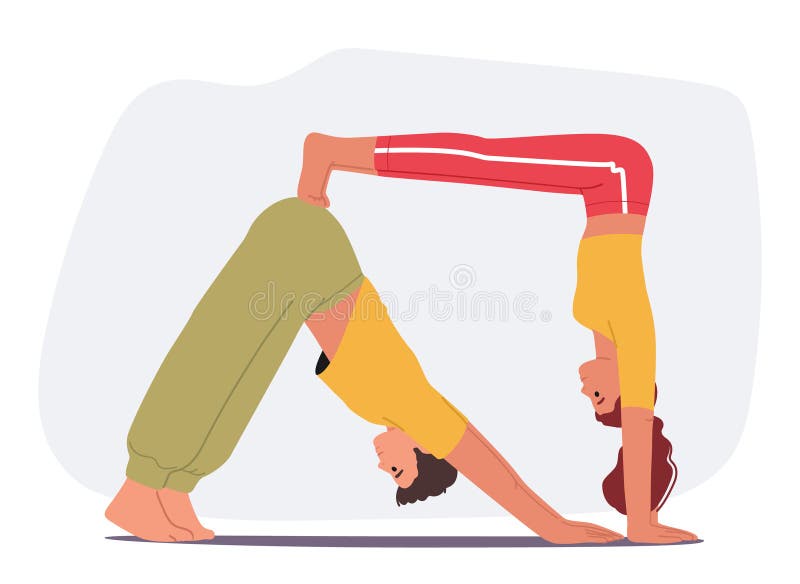 Acro Yoga Stock Illustrations – 114 Acro Yoga Stock Illustrations