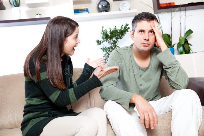 Couple fighting royalty free stock photo Couple fighting royalty free stock photo