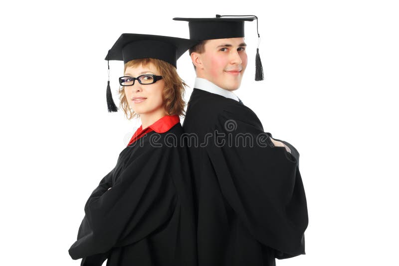 Couple of graduates