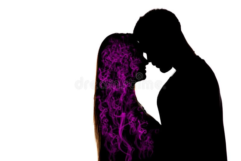 Couple Heterosexuel Amoureux Et Embrassant Image Stock Image Du Jour Amour