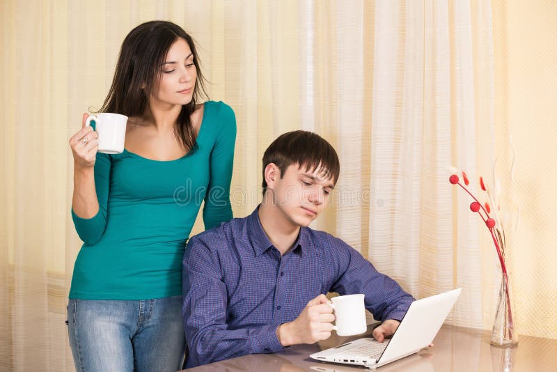 Couple Having Sex In The Morning On Bed Stock Image Image Of Adult Embracing 107717875