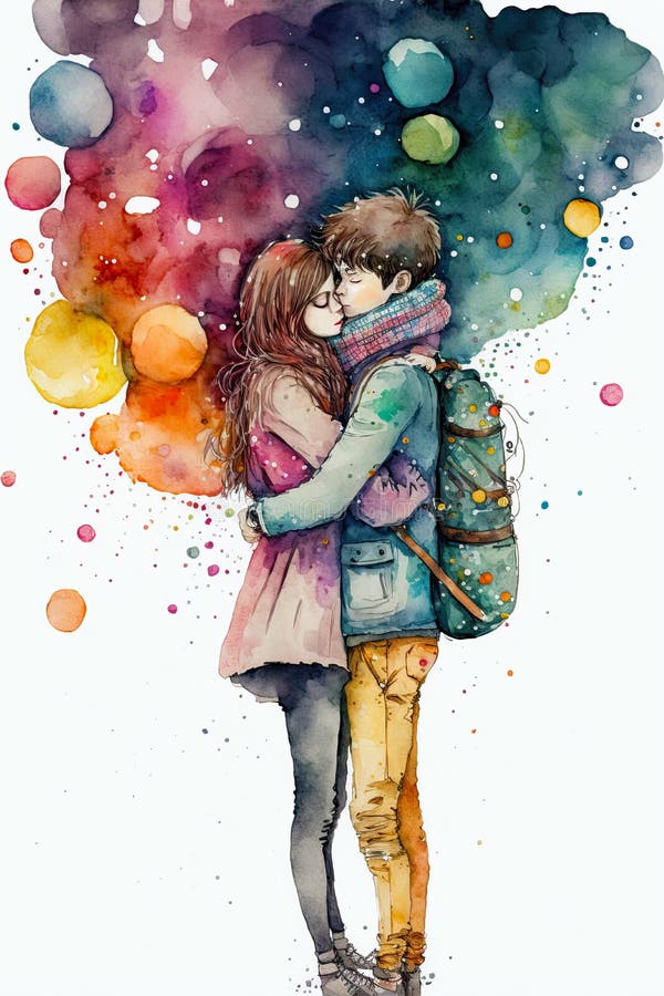350+ Drawing Of The Romantic Lovers Hugging Passion Stock Photos, Pictures  & Royalty-Free Images - iStock