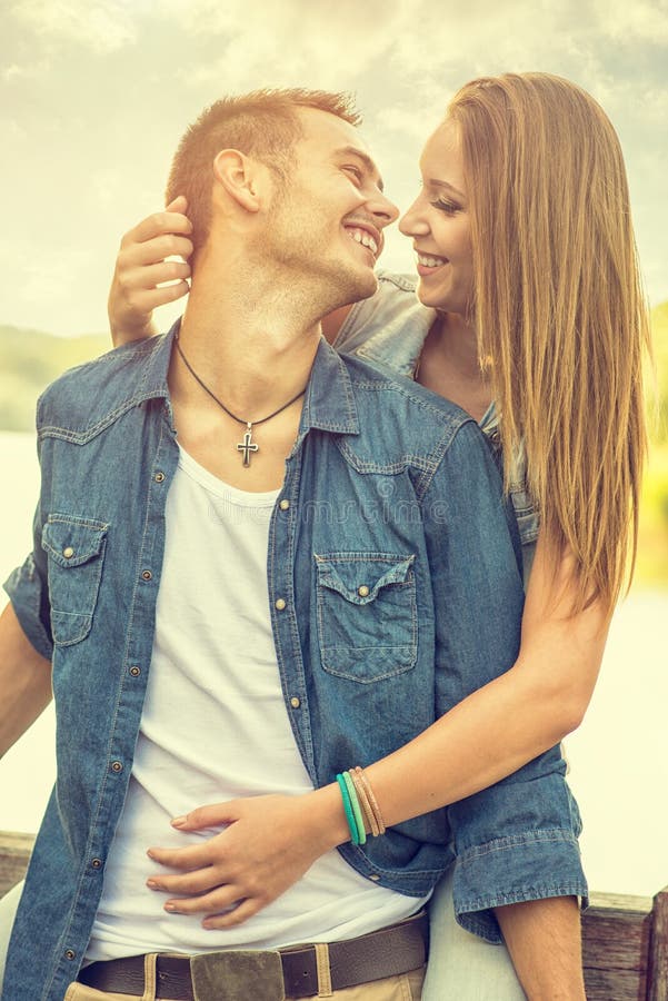 118 Couple Love Lake Hug Close Up Stock Photos Free & RoyaltyFree