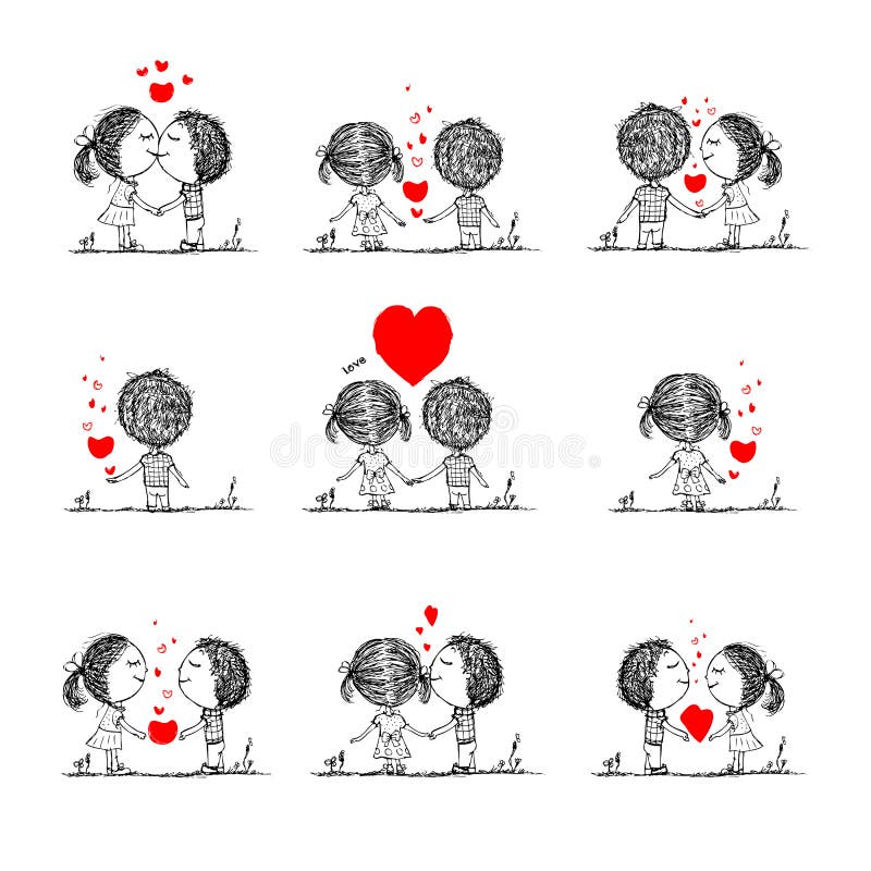 Continuous Line Drawing Of Couple Kissing Each Other Vector Illustration  Simple Minimalist Design Concept, Wing Drawing, Couple Drawing, Rat Drawing  PNG and Vector with Transparent Background for Free Download