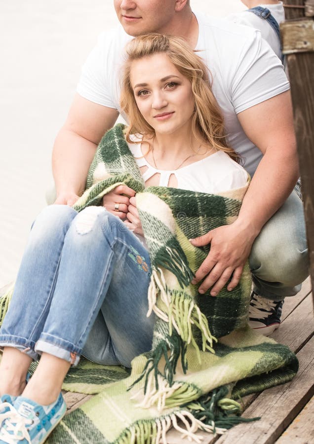 Couple resting in the park royalty free stock photos