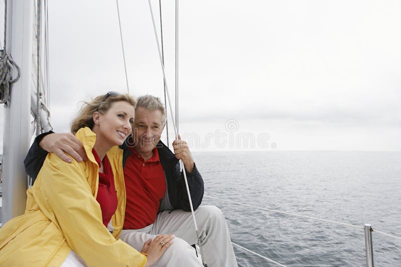 Couple On Sailboat