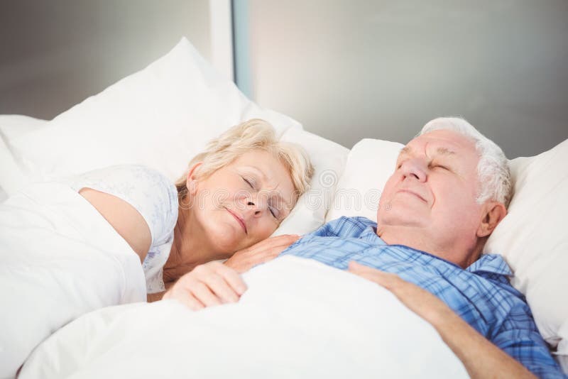 627 Elderly Couple Sleeping Bed Stock Photos Free & RoyaltyFree