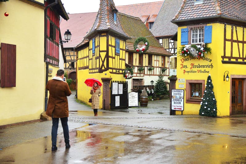 Historic town of Eguisheim, Alsace