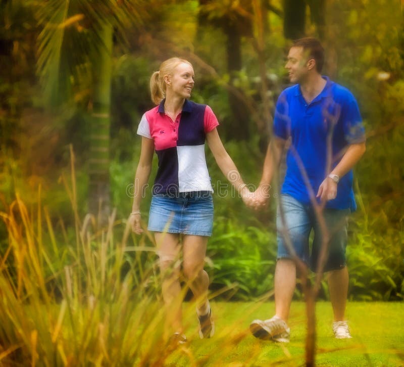 Couple walking stock photos Couple walking stock photos