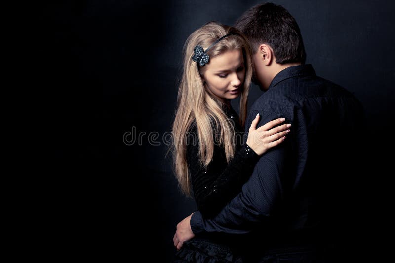 Couple In Bed With Sex And Affection Stock Image Image