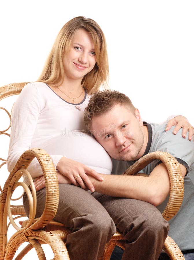 Couples enceintes heureux