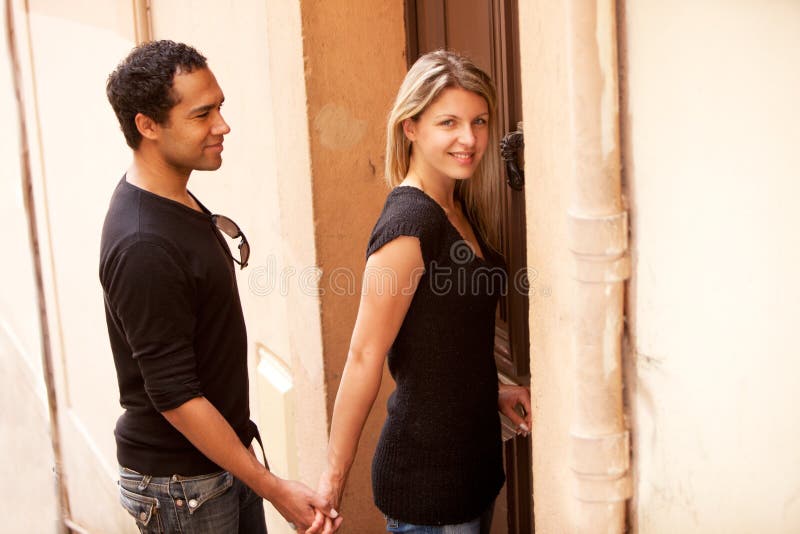 Couples européens français images stock Couples européens français images stock