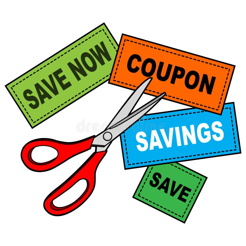 Coupon Cutter Stock Illustrations – 1,266 Coupon Cutter Stock Illustrations, Vectors & Clipart - Dreamstime