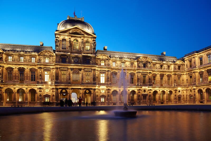 Cour carree of Louvre