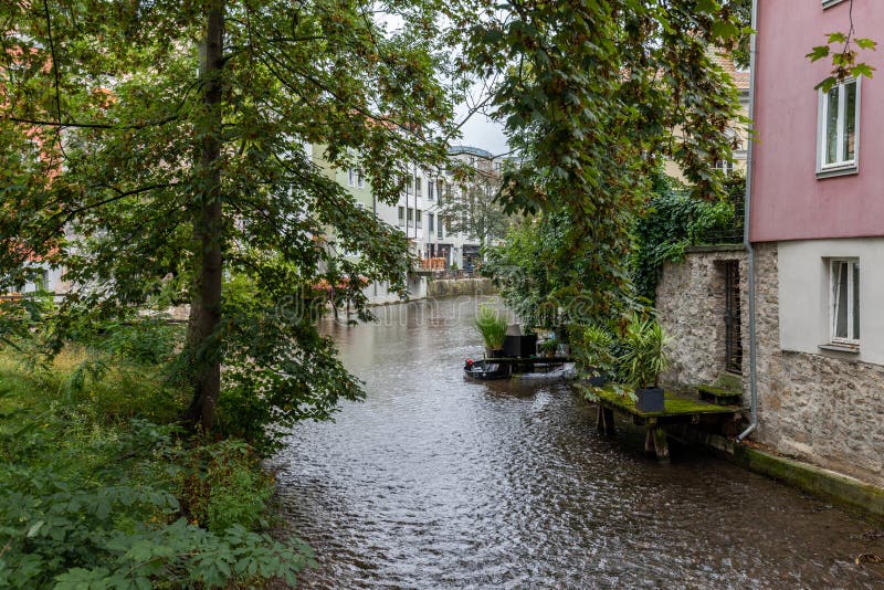 Gera city in winter stock photo. Image of outdoors, scenery 17739412