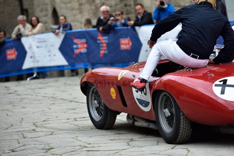 Course historique de miglia de Mille, Italie VI images libres de droits Course historique de miglia de Mille, Italie VI images libres de droits