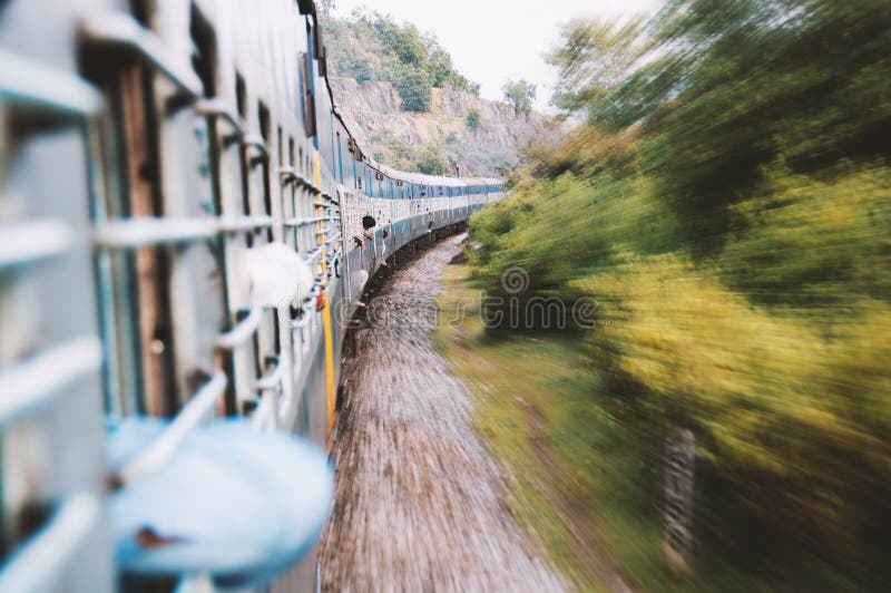 Course par chemin de fer images libres de droits Course par chemin de fer images libres de droits