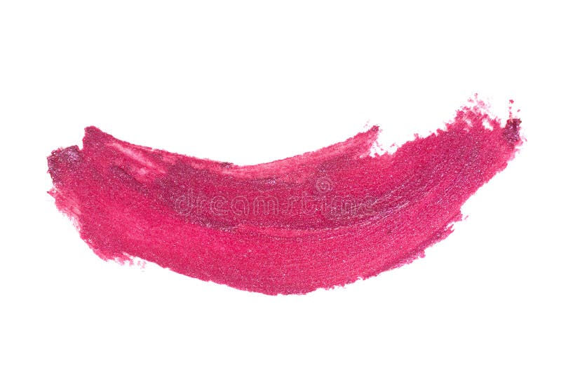 Course rose de rouge à lèvres de couleur sur le livre blanc photos libres de droits Course rose de rouge à lèvres de couleur sur le livre blanc photos libres de droits