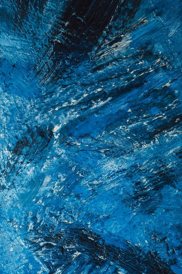 Courses bleues abstraites de peinture sur le fond photographie stock Courses bleues abstraites de peinture sur le fond photographie stock