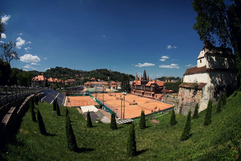Court de tennis image stock Court de tennis image stock