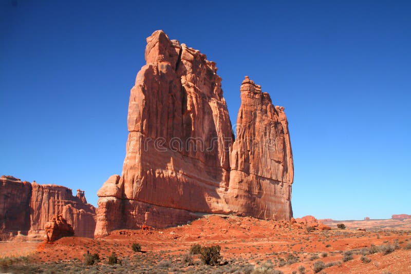 Court House Rock Arches National Park