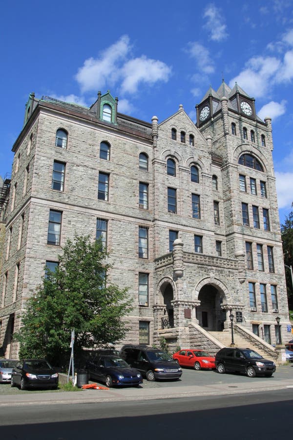Court House St. John s stock photo. Image of canada, jail 10997504
