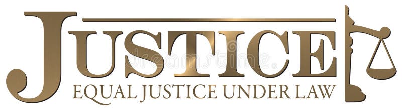 Court Supreme De Loi De Logo Gold Equal Justice Under De Justice Illustration Stock Illustration Du Toutefois Accusation