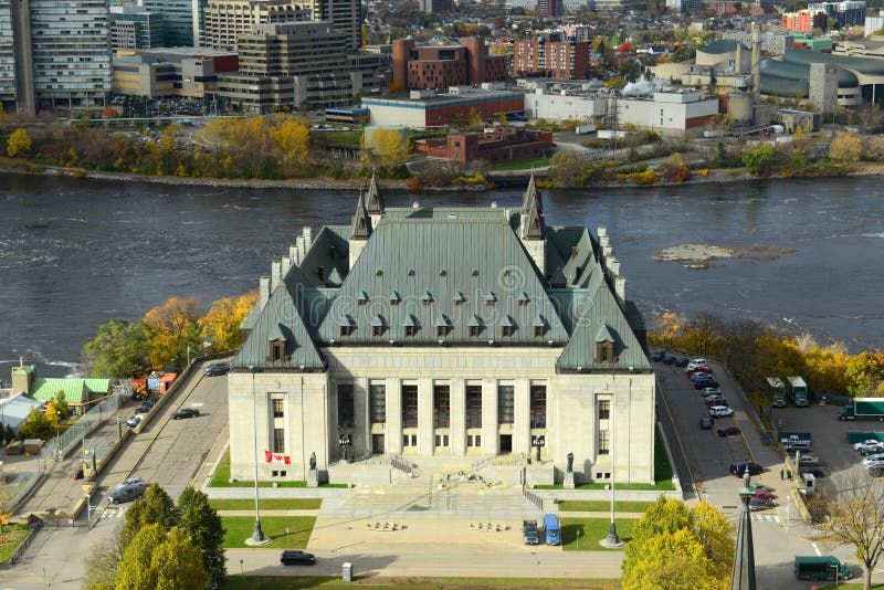 Court suprême du Canada, Ottawa photo libre de droits Court suprême du Canada, Ottawa photo libre de droits