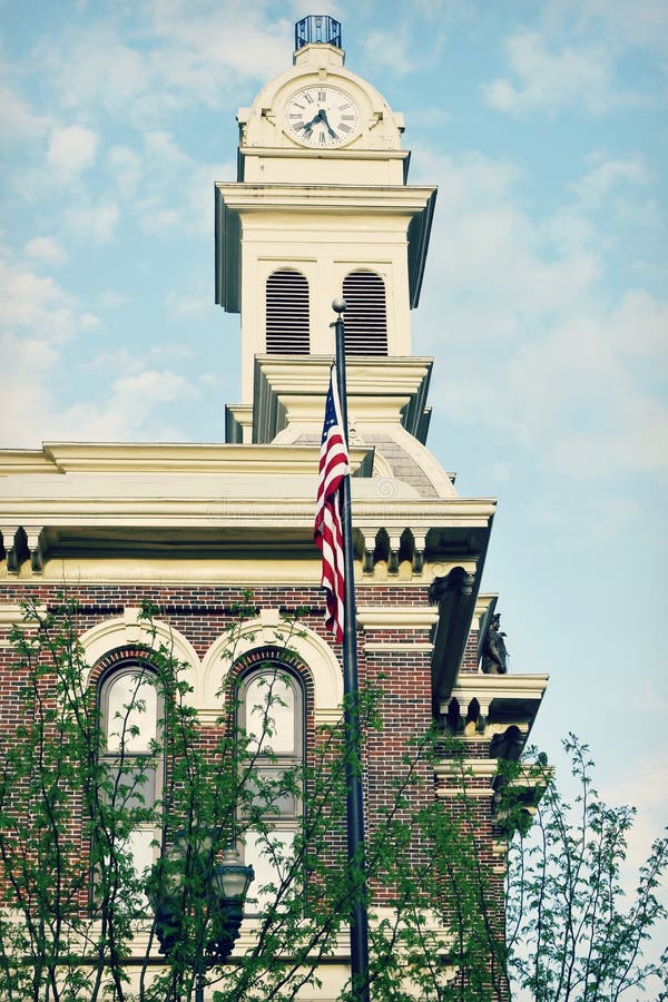 Courthouse Clock Tower - Georgetown, Kentucky