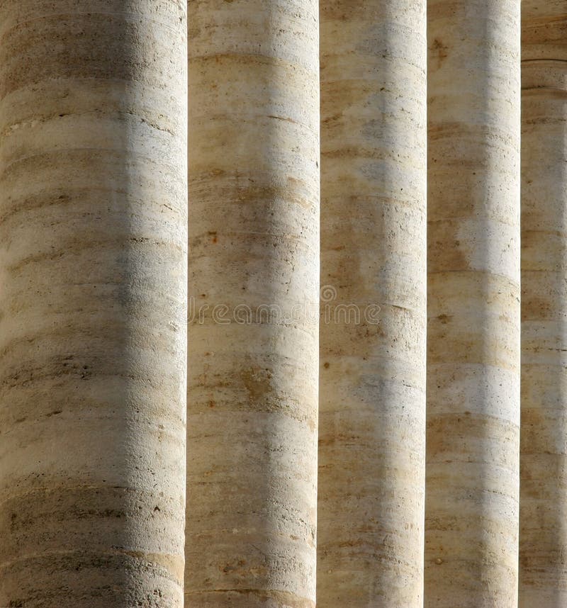 Courthouse pillars