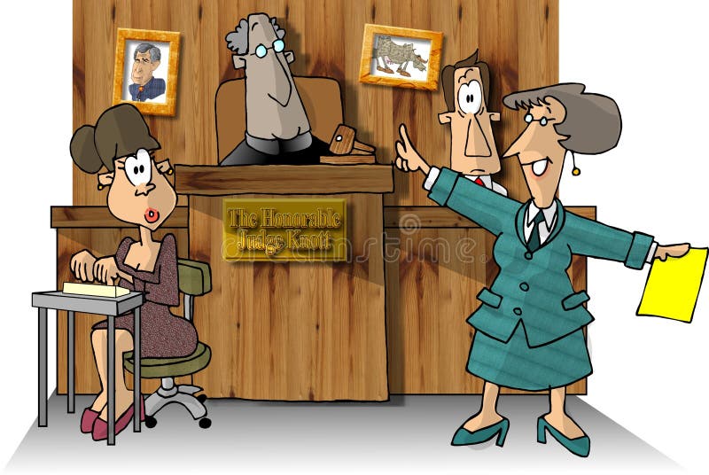 Courtroom II stock illustration. Illustration of courtroom - 47923