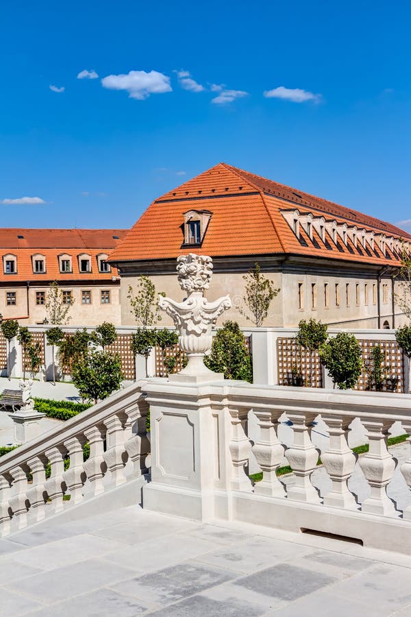 Bratislava castle courtyard