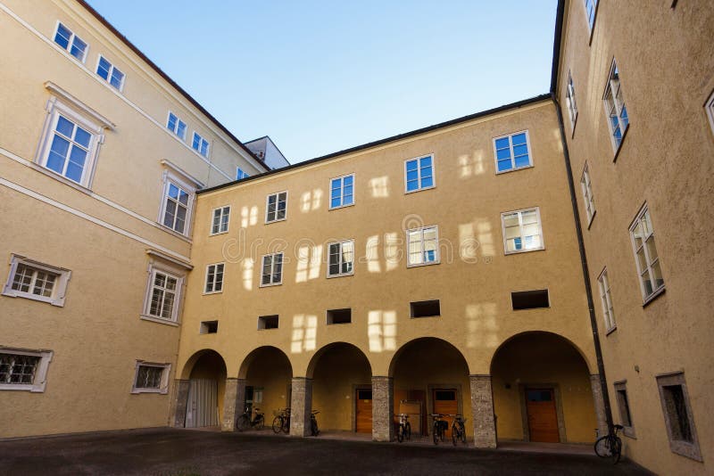 Courtyard of the Residence gallery museum stock photography Courtyard of the Residence gallery museum stock photography