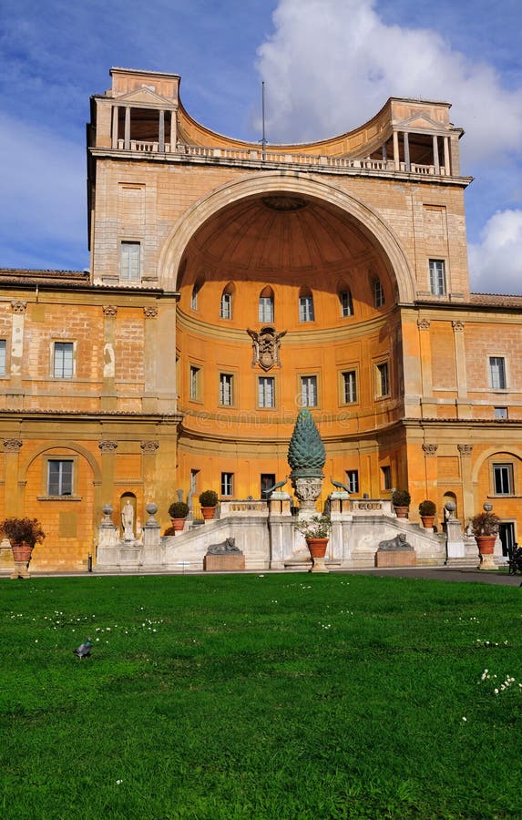 Courtyard of the Vatican Museum