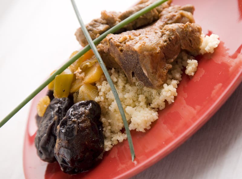 Couscous lamb